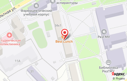 Столовая Бест Ланч на карте