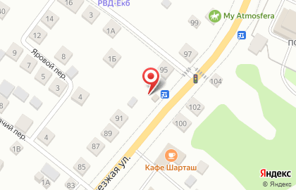 Продовольственный магазин на Машиностроителей на карте