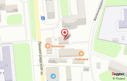 Enter на Ленинградском шоссе на карте