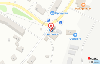 Супермаркет Пятёрочка на Боровой улице на карте