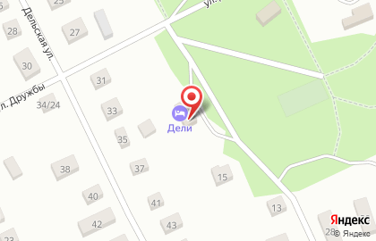 Гостиница Дели на карте