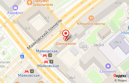 Реставрация мебели на Маяковской на карте
