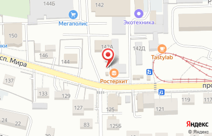 Мигма на улице Мира на карте
