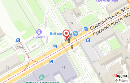 Копицентр OQ - полиграфия на метро Василеостровская 2 на карте