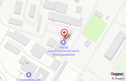 Волгоградский завод радиотехнического оборудования на карте