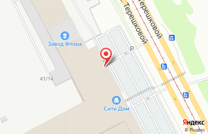 Мебельный салон Гранд Мебель на улице Терешковой на карте