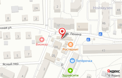 Магазин овощей и фруктов на Загородной улице на карте