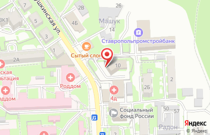 Управление федеральных автомобильных дорог Кавказ на Кузнечной улице на карте