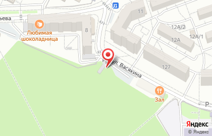 Автостоянка в Ставрополе на карте