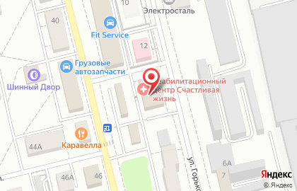 EKG на улице Горького на карте
