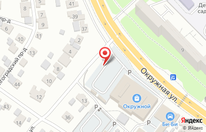 Киоск фастфудной продукции в Первомайском районе на карте