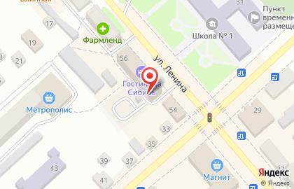 Косметическая компания TianDe на улице Ленина на карте