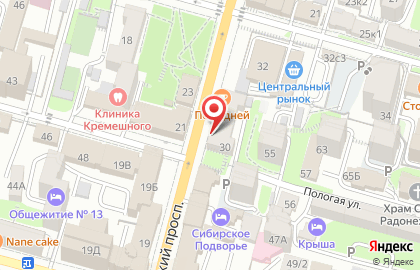 Магазин тканей Мечта на карте
