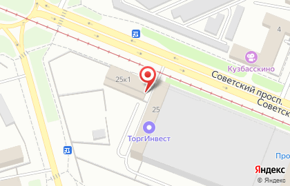 Компания СтройГарант на Советском проспекте на карте