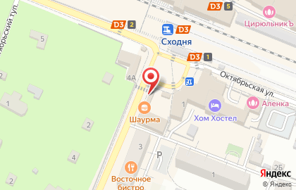 Колбасная лавка Останкино на улице Чапаева на карте
