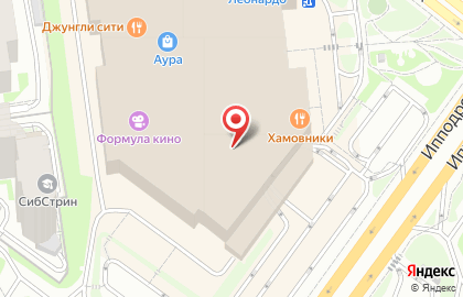 Магазин спортивного питания Фитнес Формула в Центральном районе на карте