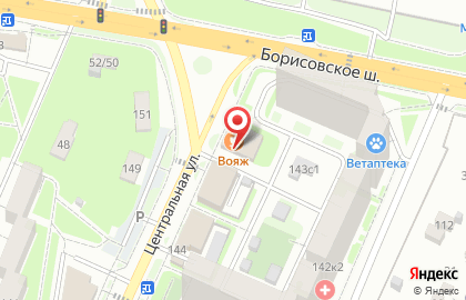 Парикмахерская в Москве на карте