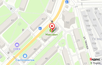 Аптека Максавит в Калуге на карте