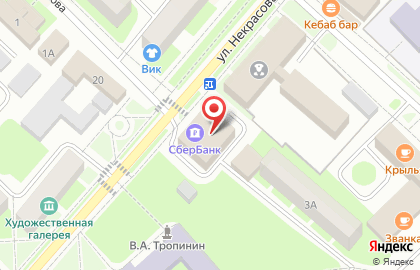 СберБанк в Великом Новгороде на карте