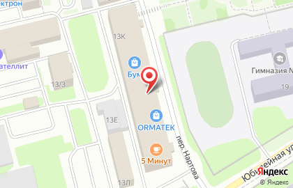 Супермаркет Полесье на метро Горьковская на карте