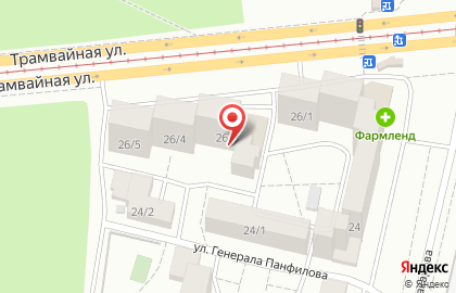 Центр права и страхования в Орджоникидзевском районе на карте