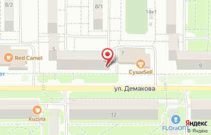 Багетная мастерская Клевер в Советском районе на карте
