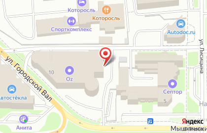 Учебный центр Витязь в Кировском районе на карте