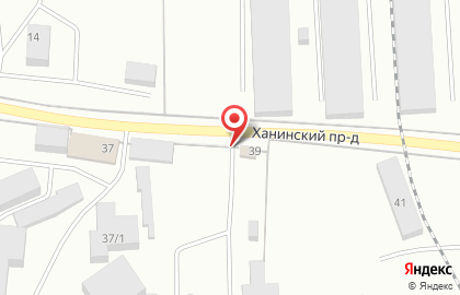 Ханинская, пивоварня на карте