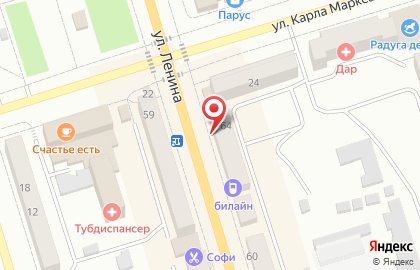 Коралл в Благовещенске на карте