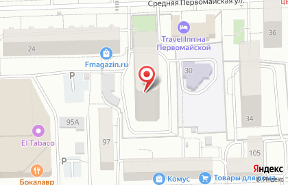 Мой семейный центр Измайлово на Средней Первомайской улице, 26 на карте