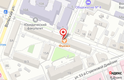 Столовая Фьюжн на карте