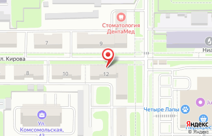 Мик на улице Кирова на карте