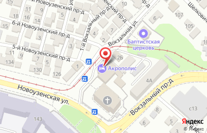 Гостинично-развлекательный комплекс Мираж на Вокзальной улице на карте