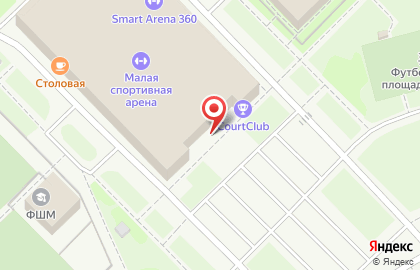 Малая спортивная арена Лужники на улице Лужники на карте