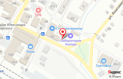 Шиномонтажная мастерская на улице Пушкина на карте