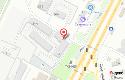 Ателье по пошиву спецодежды БлокПОСТ на проспекте Кулакова на карте