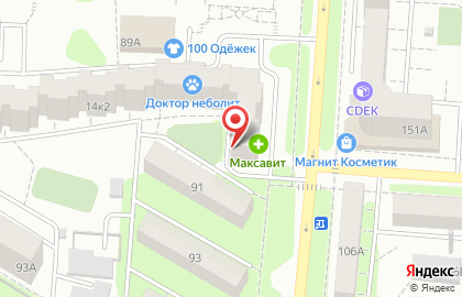 Лагуна на улице Гагарина на карте