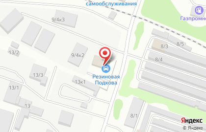 Автосервис Резиновая подкова на Варшавской улице на карте