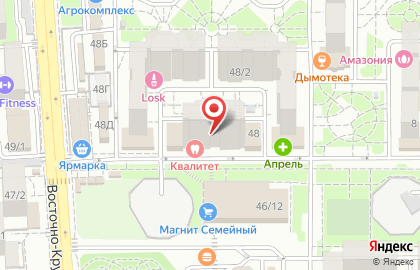 Школа массажных технологий Сандал на Восточно-Кругликовской улице на карте