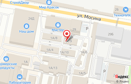 Магазин лакокрасочных материалов СпецСоюз в Советском районе на карте
