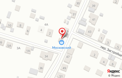 Универсам Московский на карте