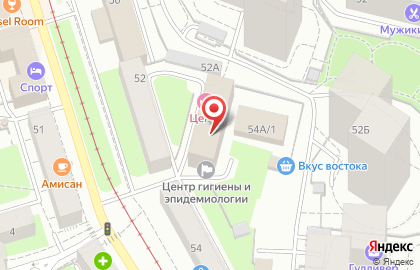 Центр на улице Куйбышева на карте