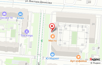 Курьерская служба Сдэк в Ленинградском районе на карте