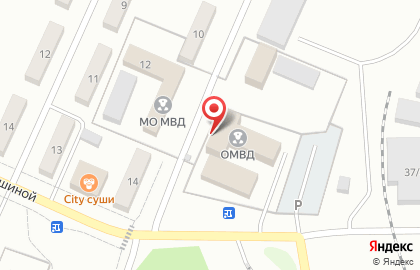 Беловский межмуниципальный отдел МВД России на карте