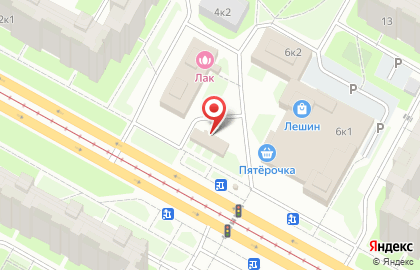 Магазин ЦветыБезПовода на Шлиссельбургском проспекте на карте