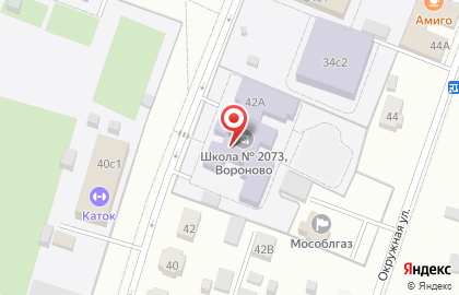 Аварийная служба Мособлгаз в поселке ЛМС на карте