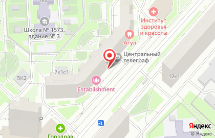 Магазин овощей и фруктов в Москве на карте