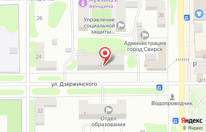 EKG на улице Дзержинского на карте