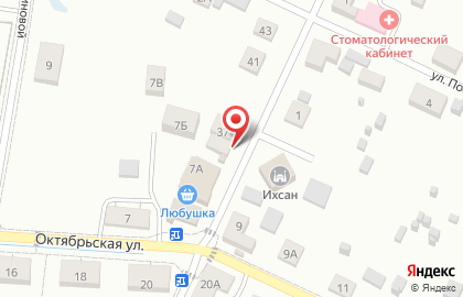 Магазин хозяйственных товаров Хозяюшка на Кооперативной улице на карте