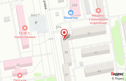 Бухгалтерская фирма Бухучет малого бизнеса на улице Окунева на карте